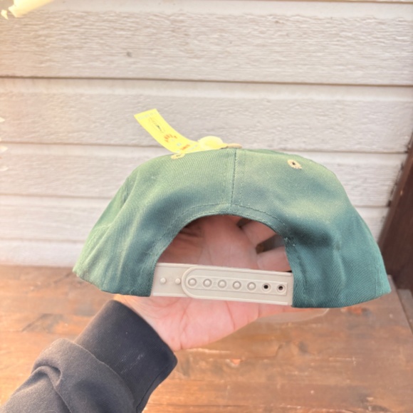 Vintage 1996 Atlanta Olympics Snapback LOGO 7 NWT hat trucker - Picture 4 of 5